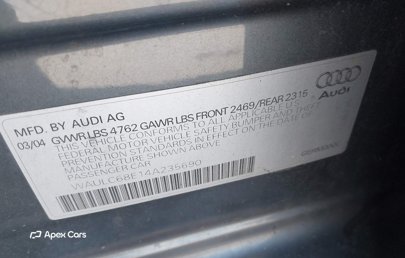 Audi A4 2004