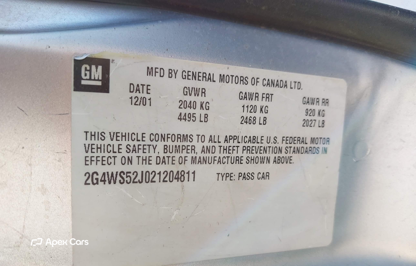 Buick Century 2002