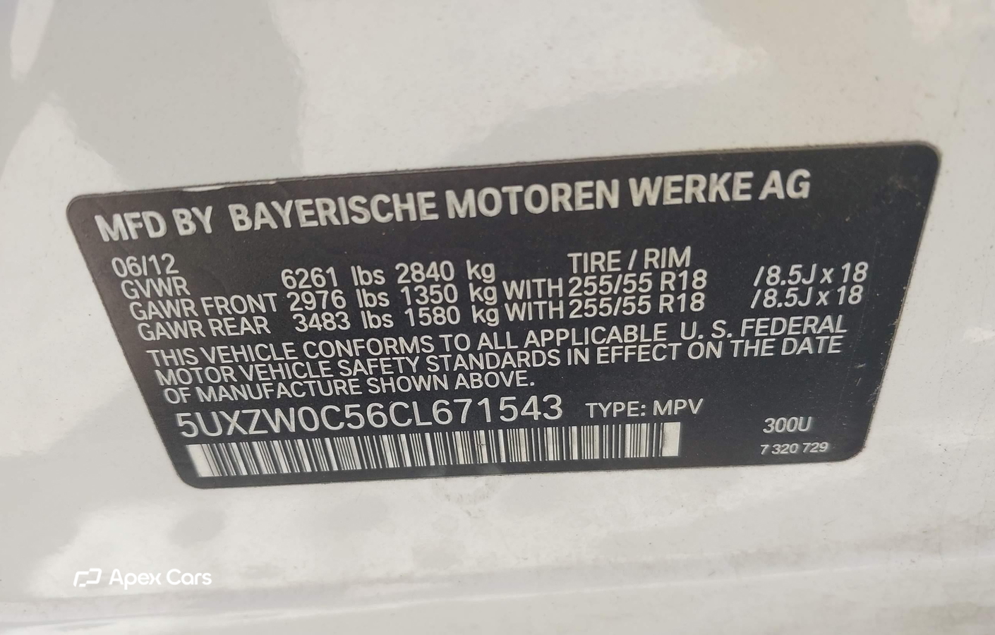 BMW X5 2012