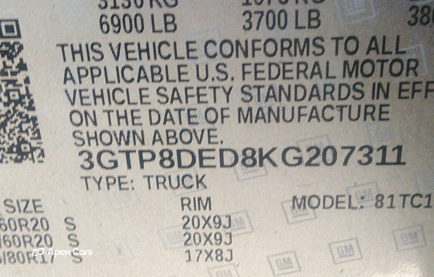 GMC Sierra 2019