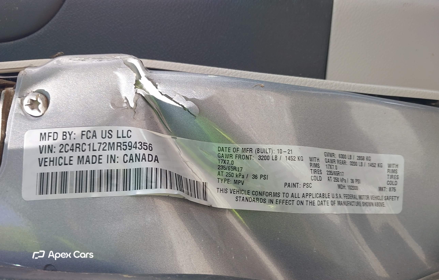 Chrysler Pacifica 2021