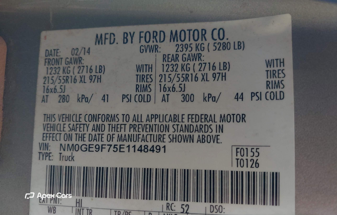 Ford Transit 2014