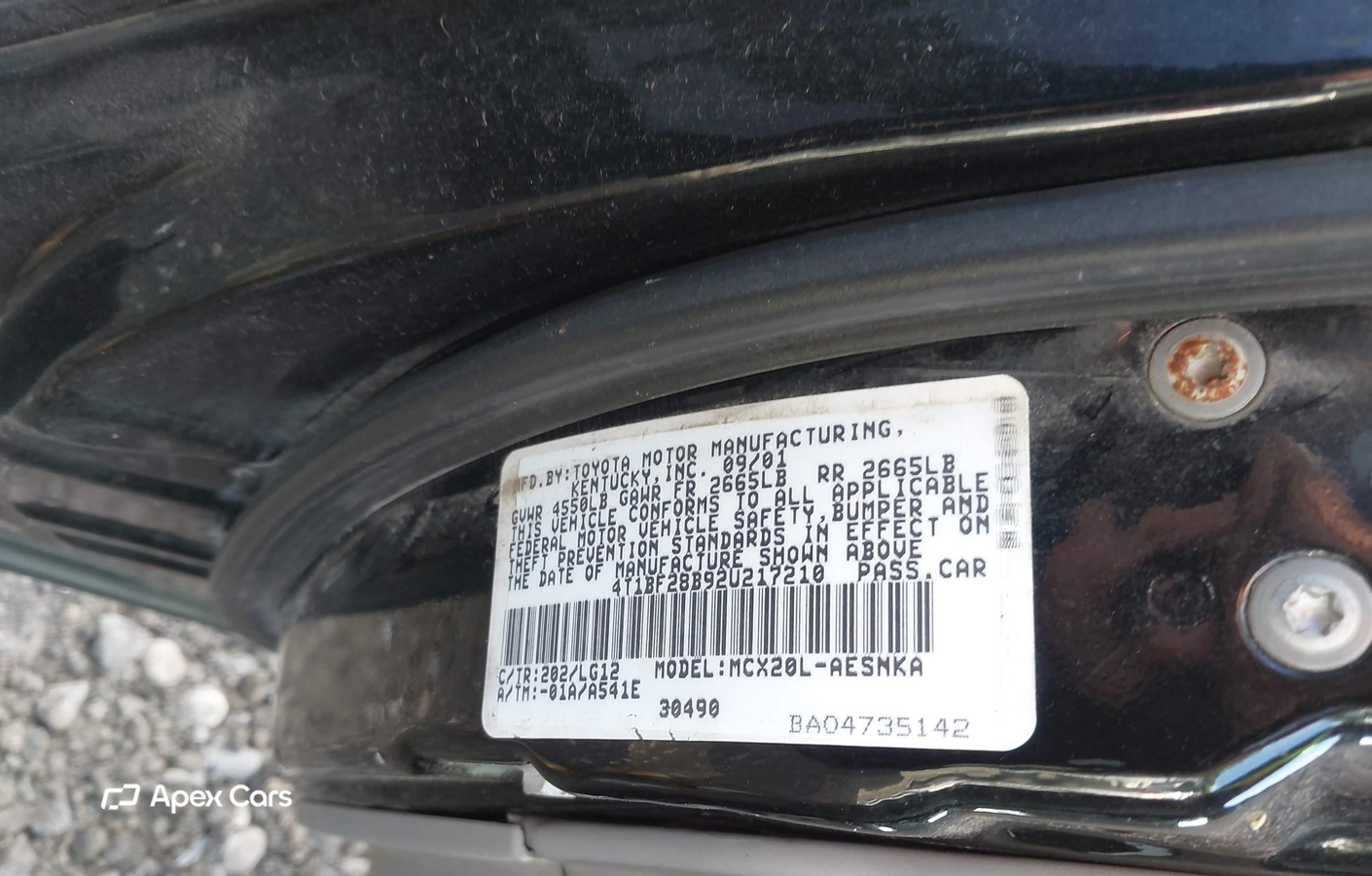 Toyota Avalon 2002