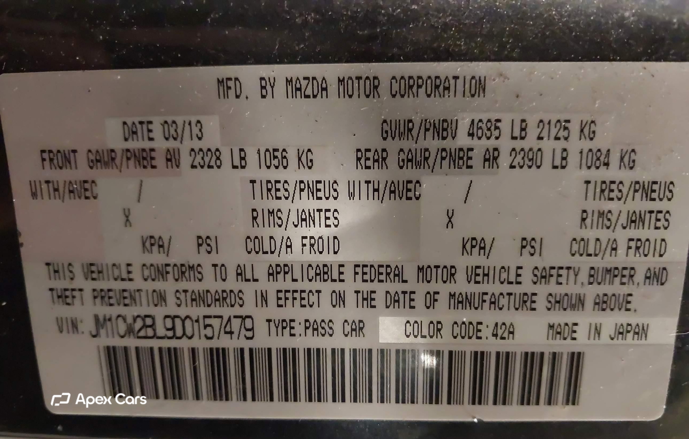 Mazda 5 2013
