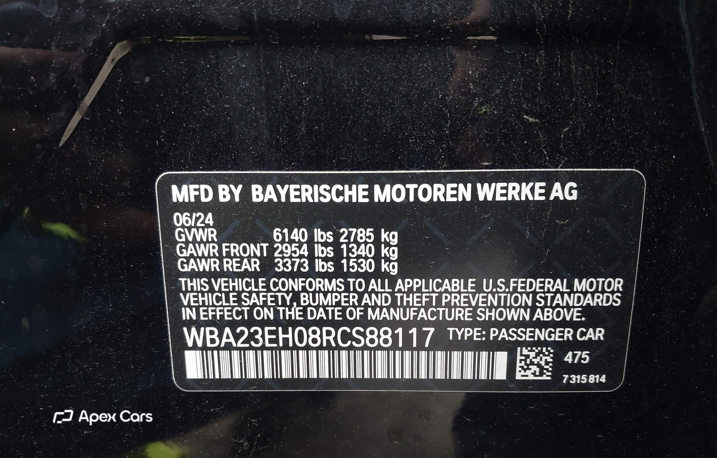 BMW Series 7 2024