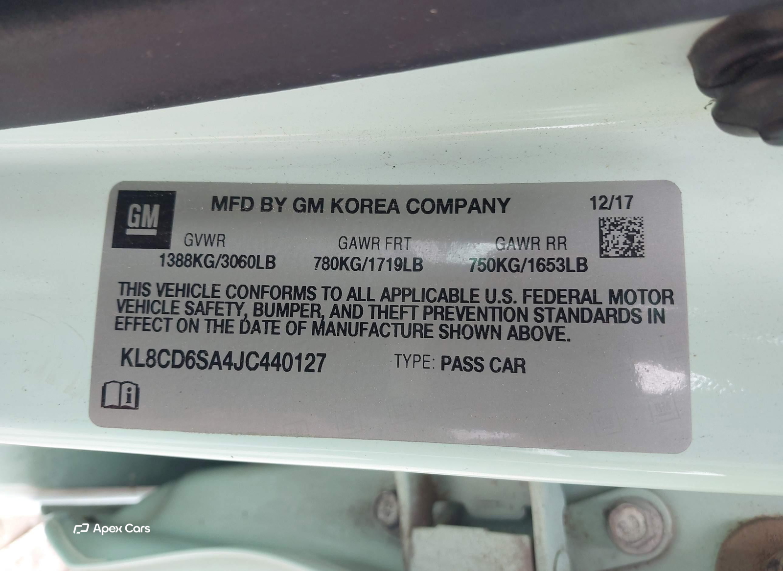 Chevrolet Spark 2018