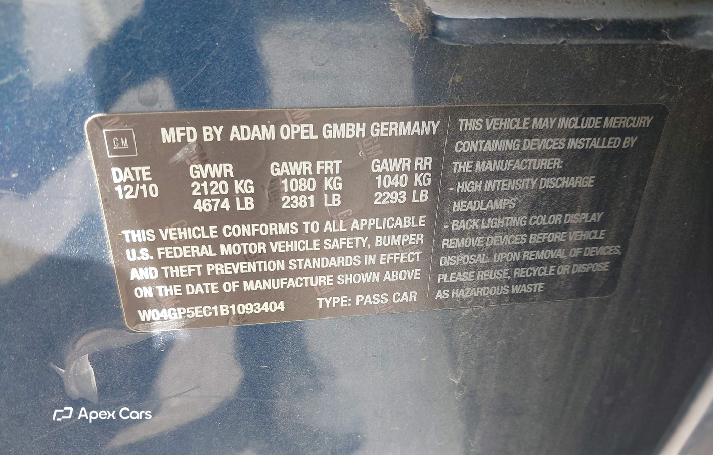 Buick Regal 2011