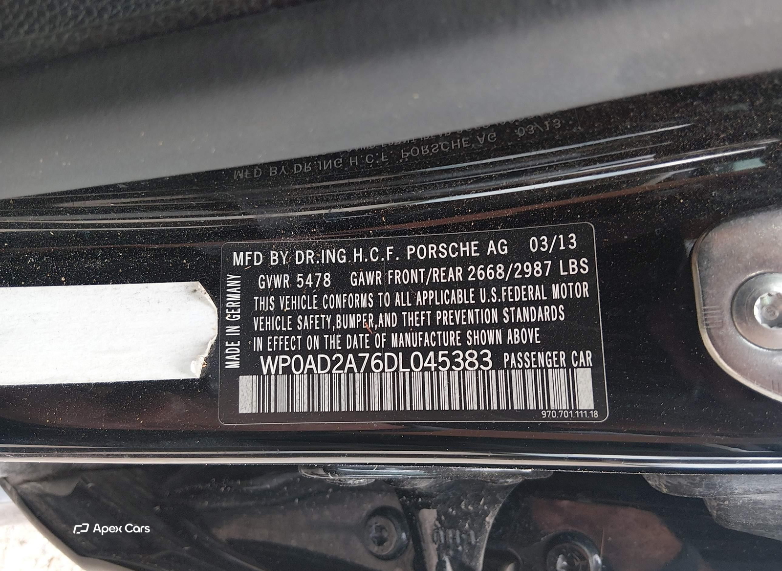 Porsche Panamera 2013