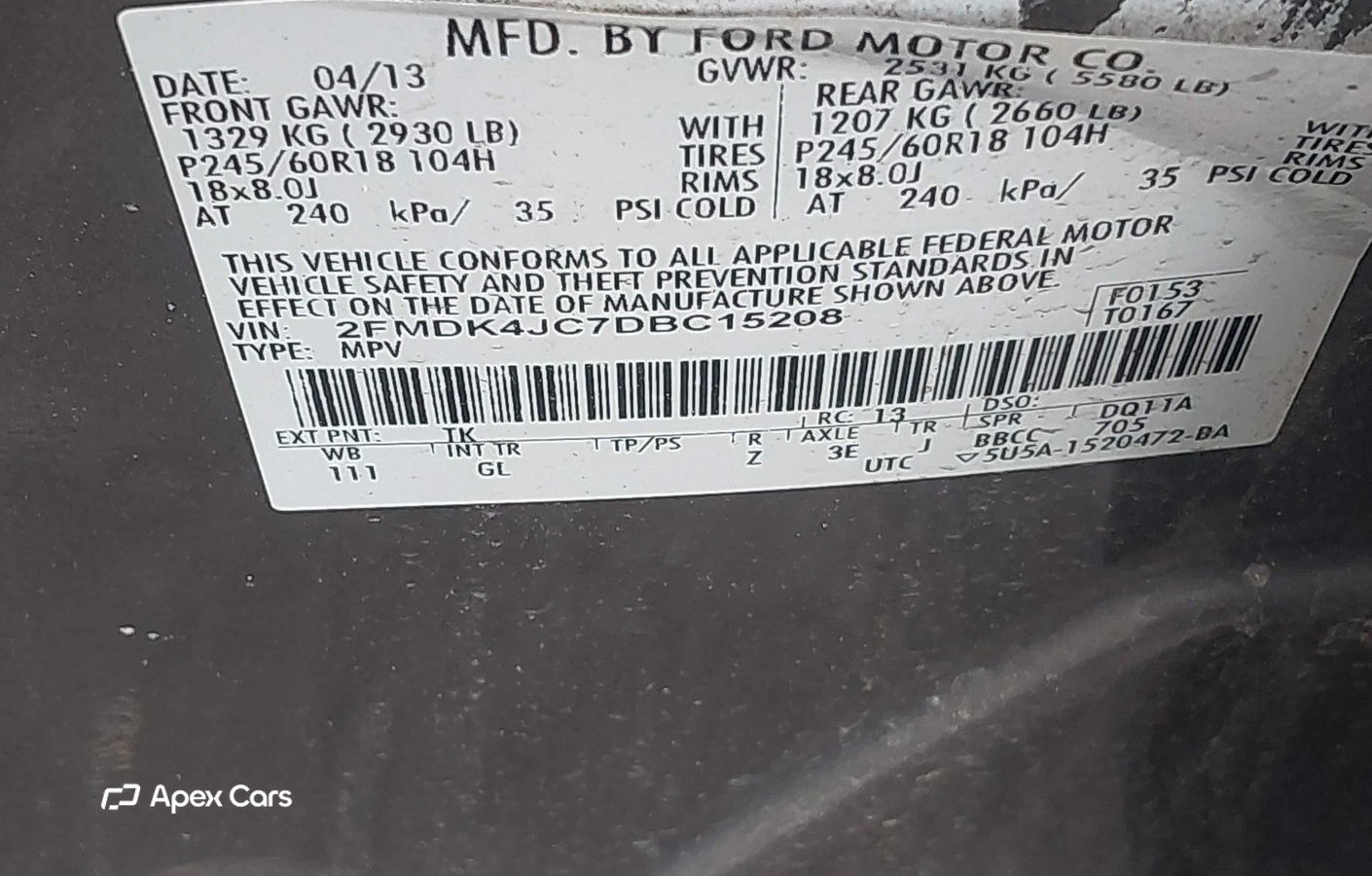 Ford Edge 2013