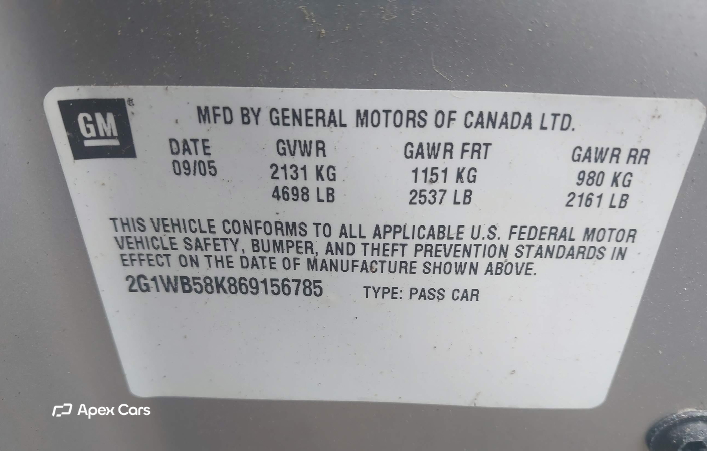 Chevrolet Impala 2006
