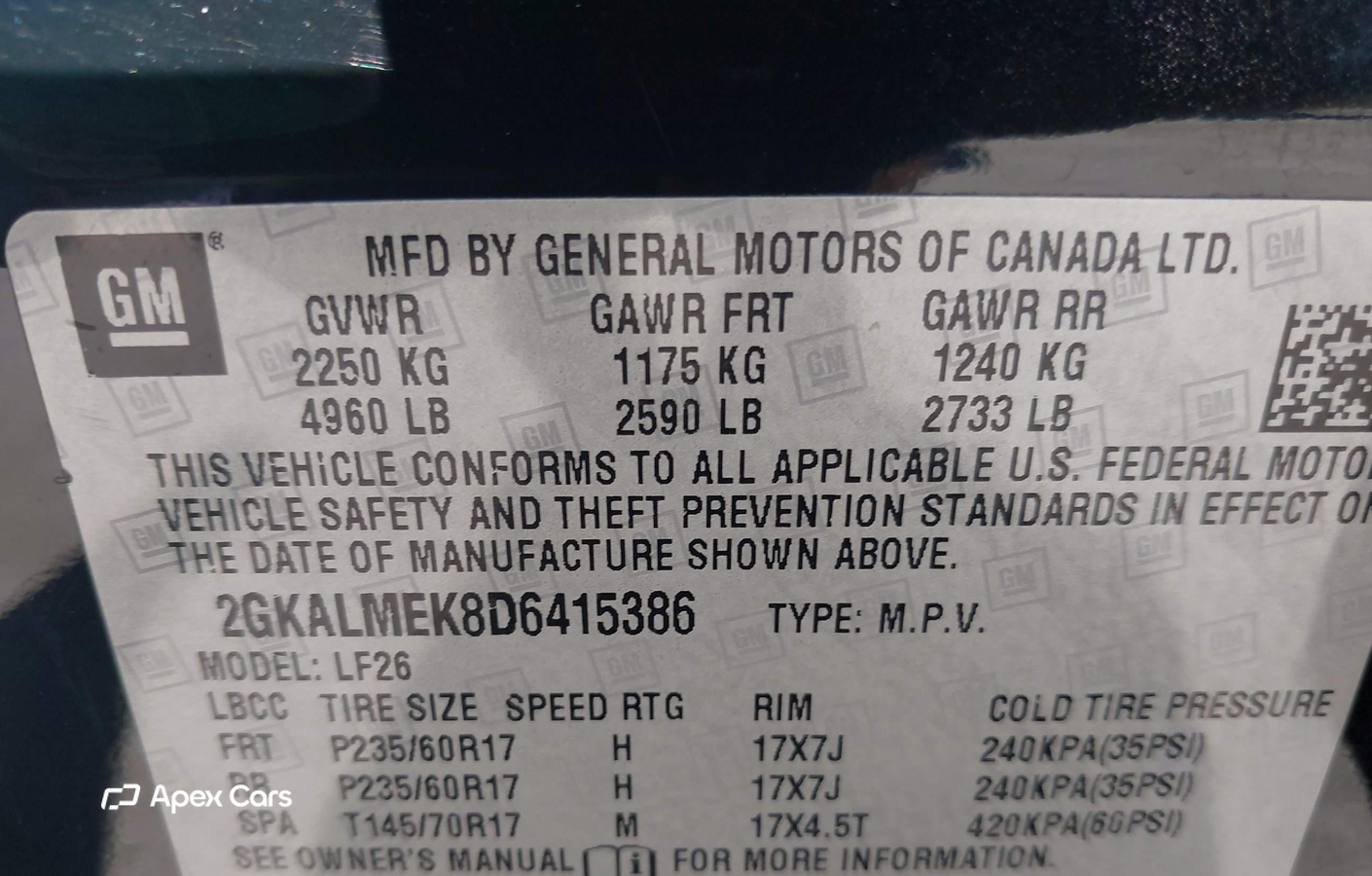 GMC Terrain 2013