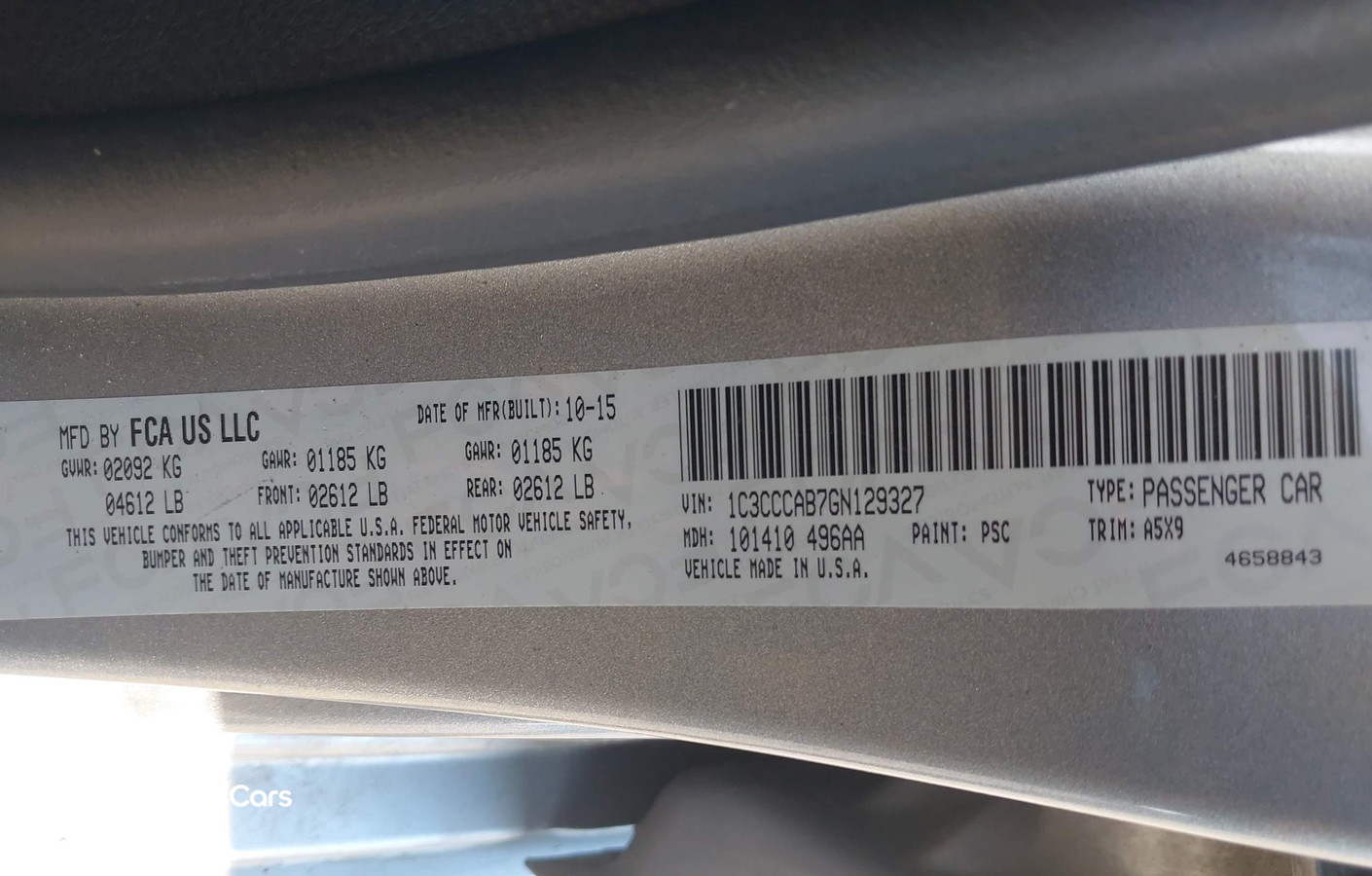 Chrysler 200 2016