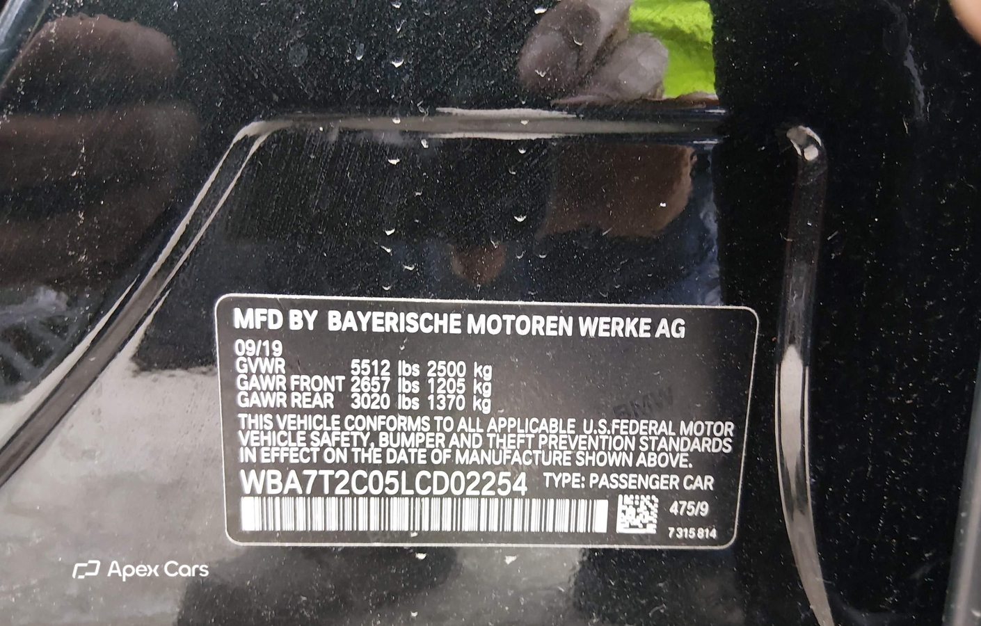 BMW Series 7 2020