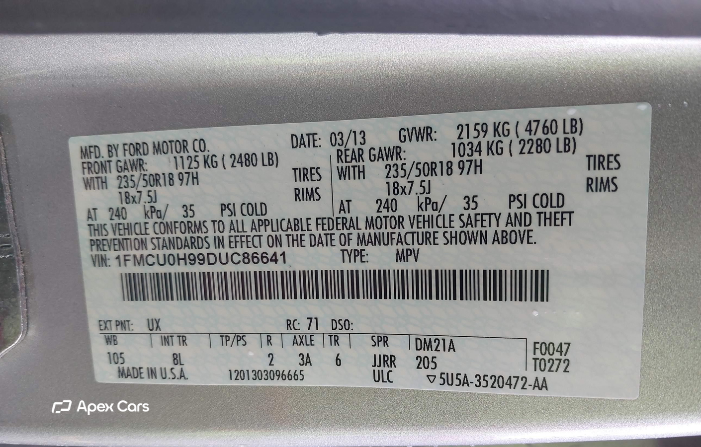 Ford Escape 2013