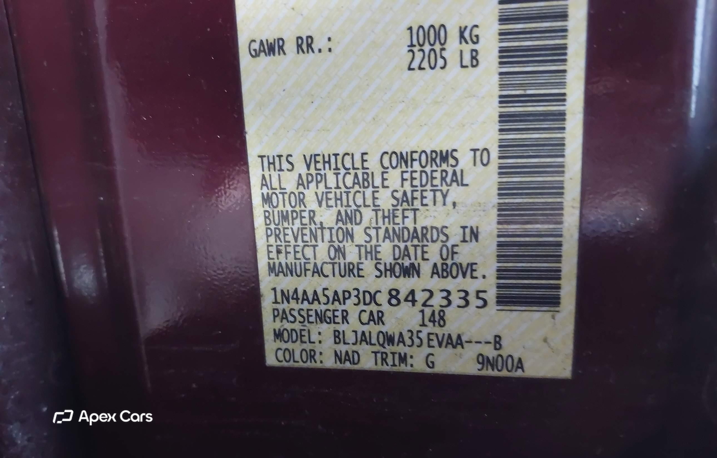 Nissan Maxima 2013