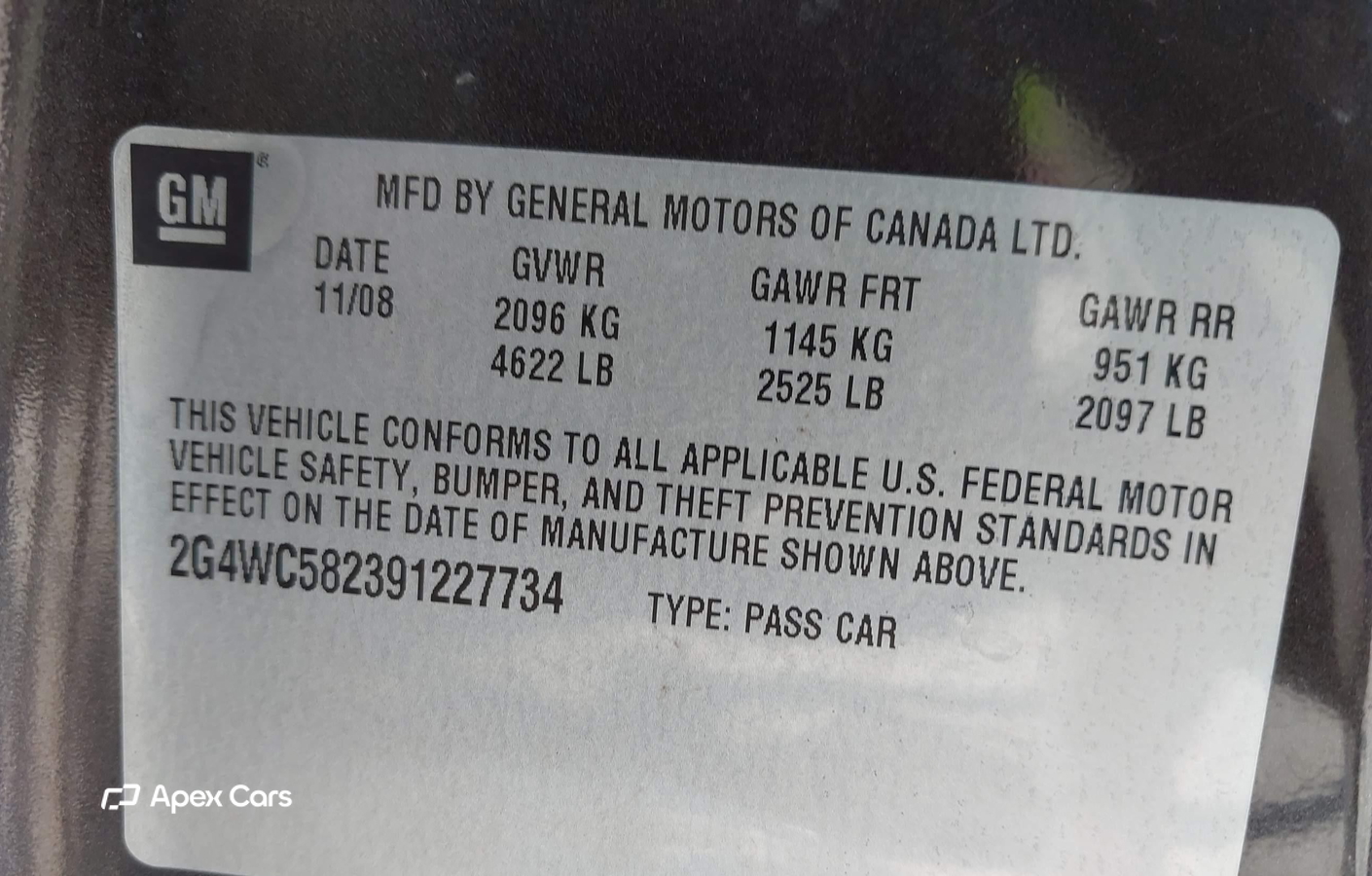 Buick LaCrosse 2009