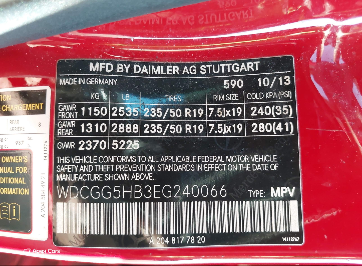 Mercedes-Benz GLK-klasse 2014