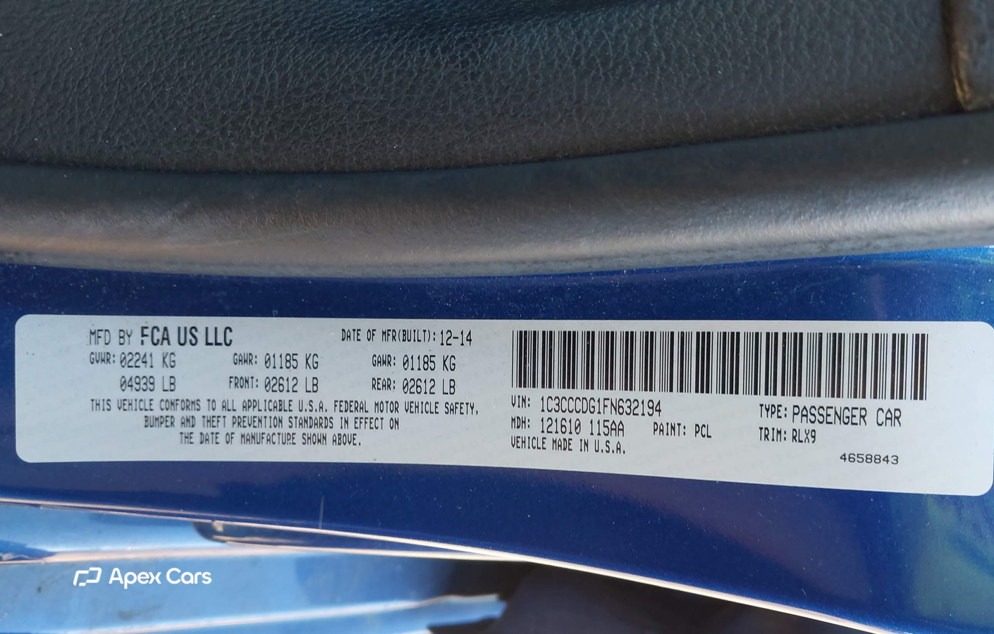 Chrysler 200 2015