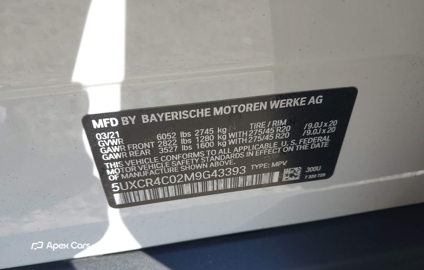BMW X5 2021