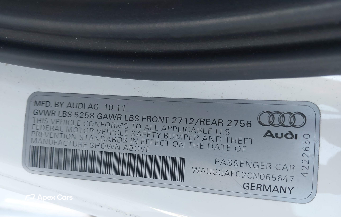 Audi A6 2012