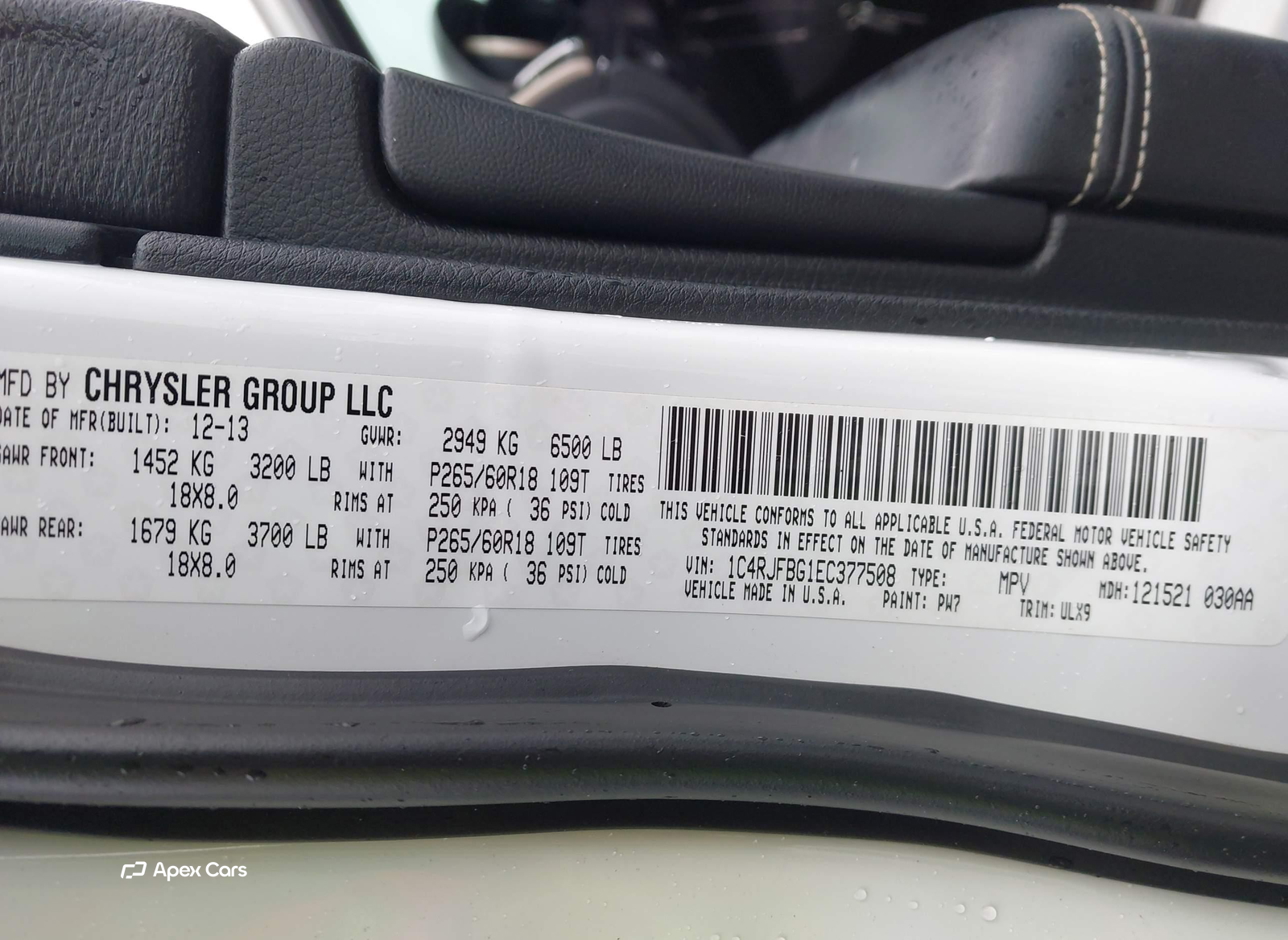 Jeep Grand Cherokee 2014