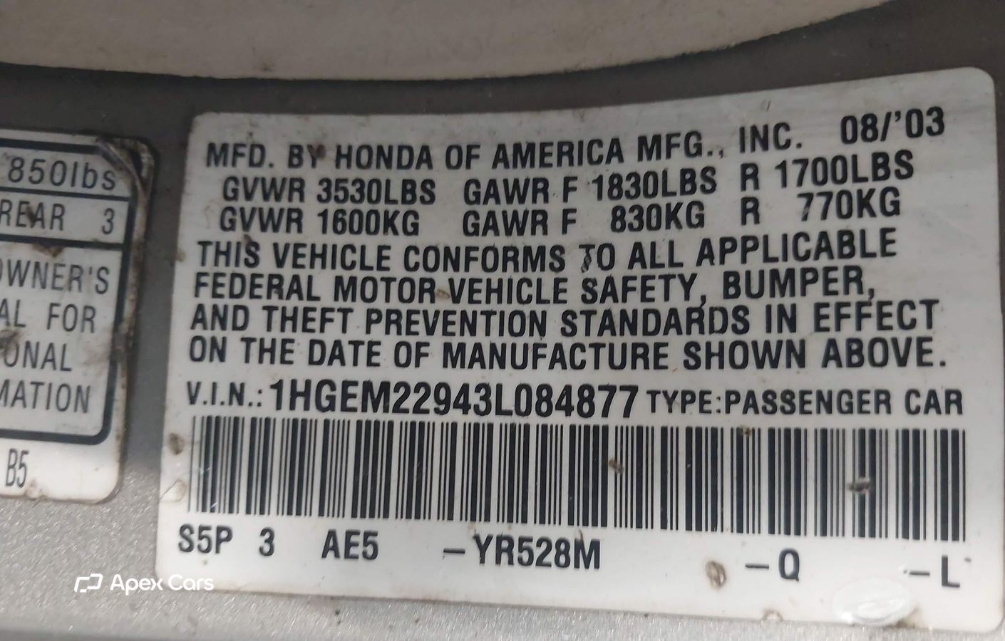 Honda Civic 2003