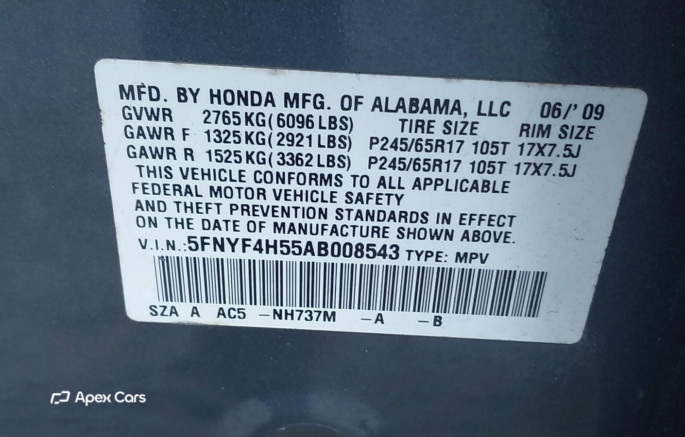Honda Pilot 2010