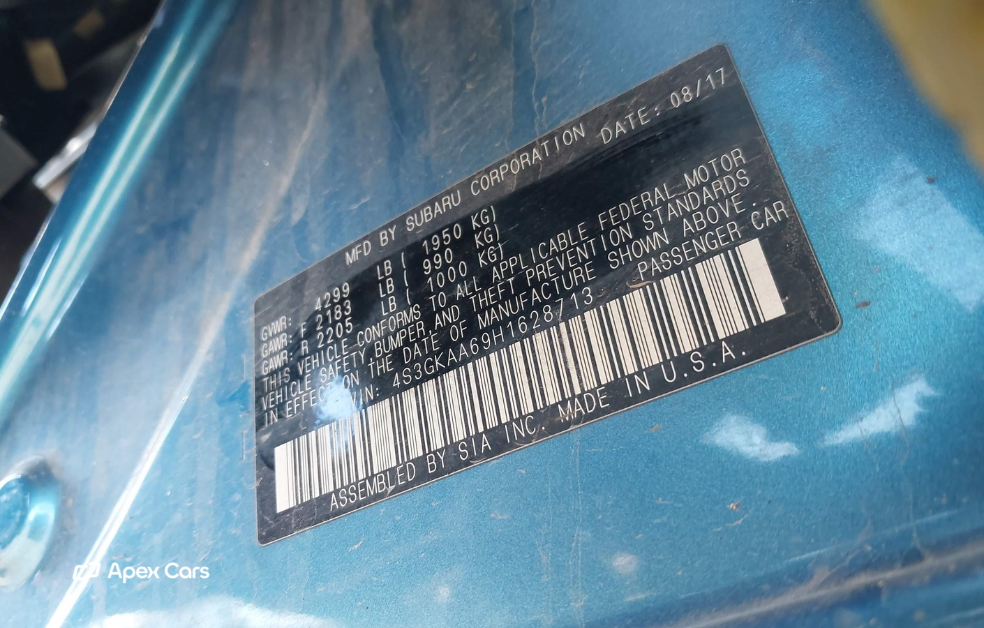 Subaru Impreza 2017