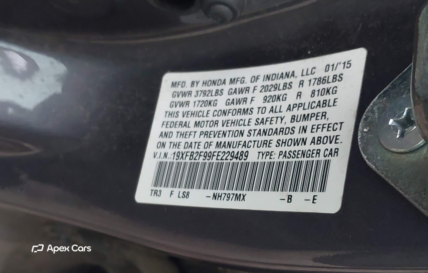 Honda Civic 2015