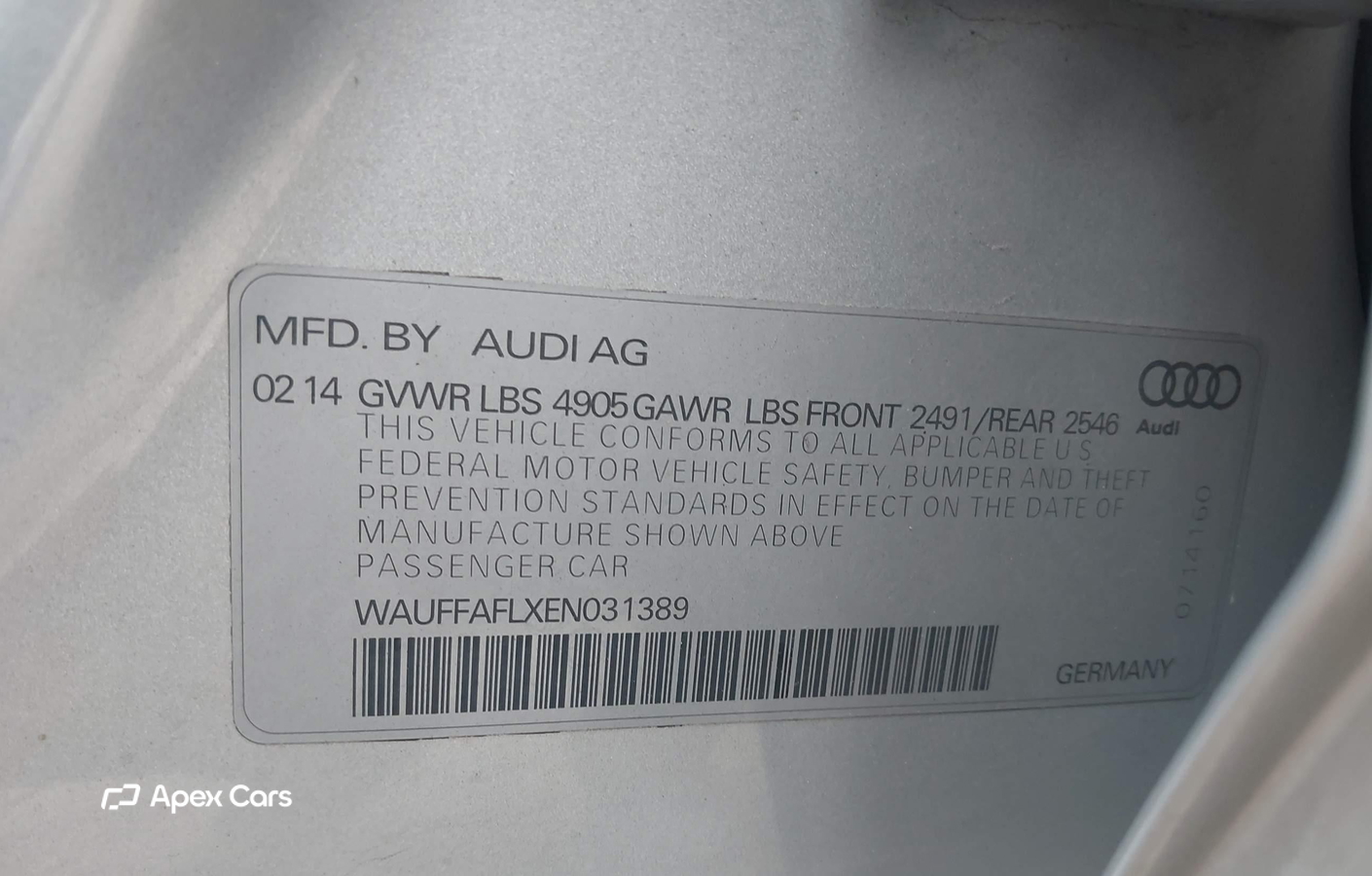 Audi A4 2014