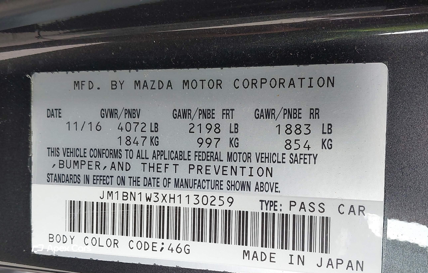Mazda 3 2017
