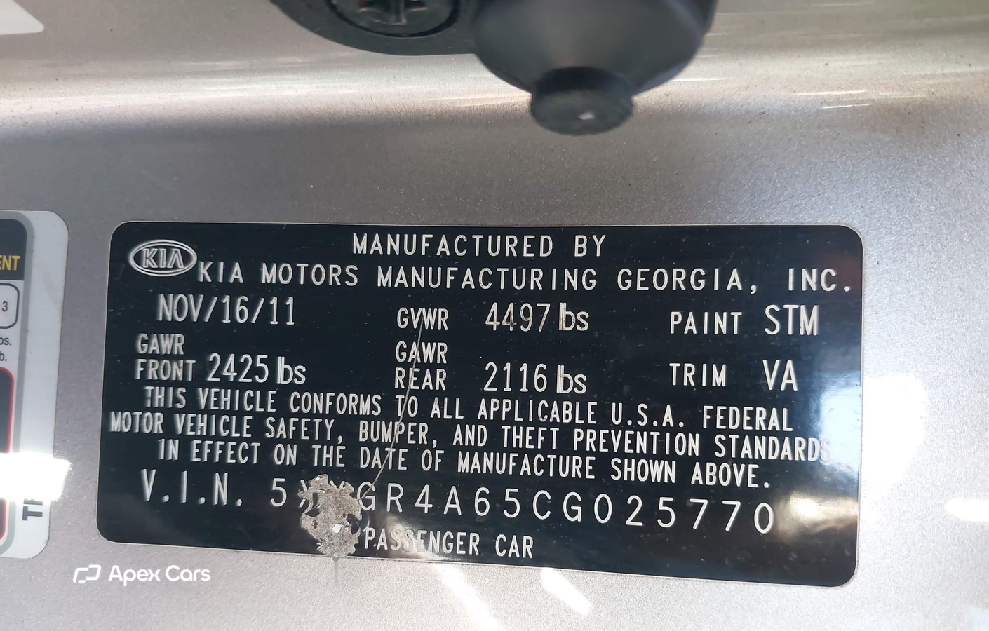 Kia Optima 2012