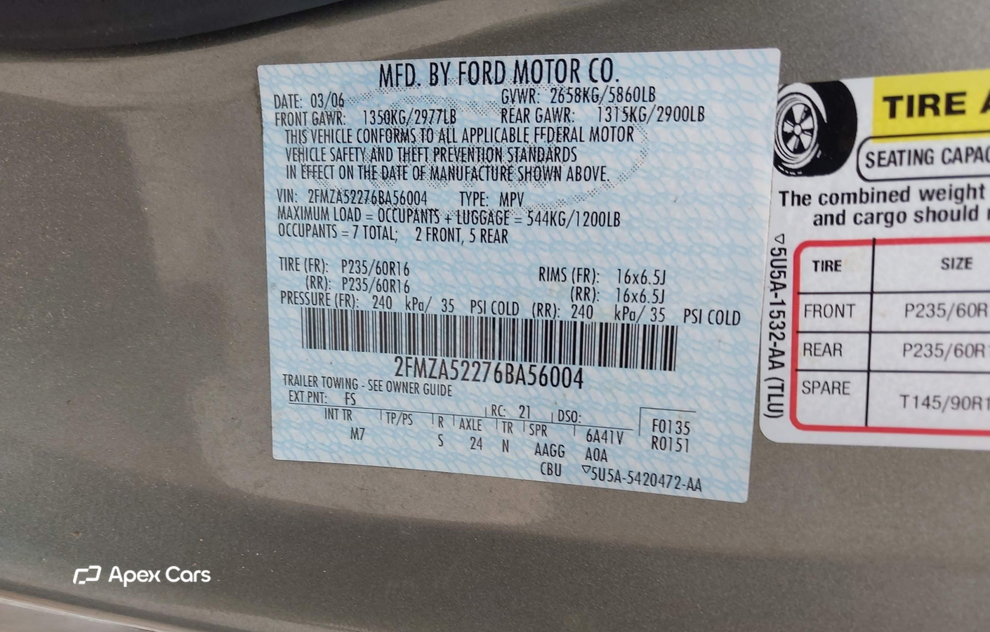 Ford Freestar 2006