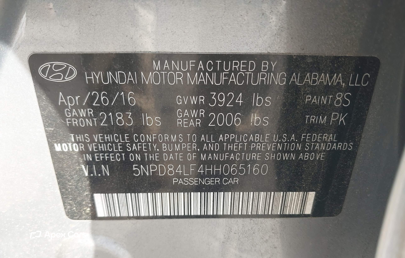 Hyundai Elantra 2017