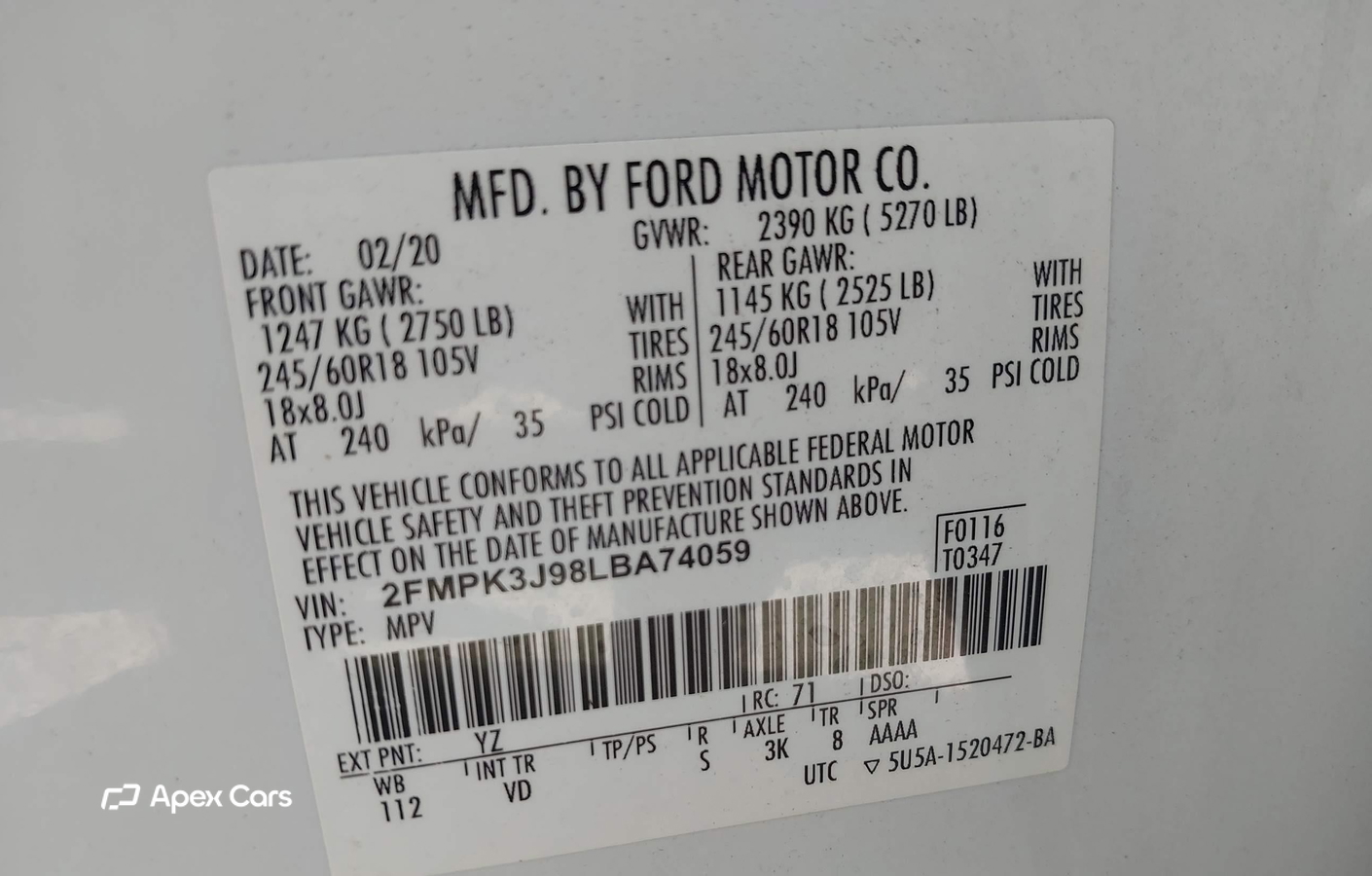 Ford Edge 2020