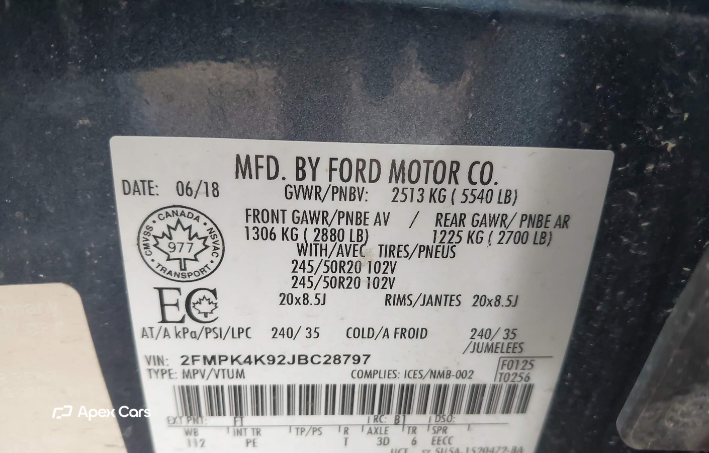 Ford Edge 2018