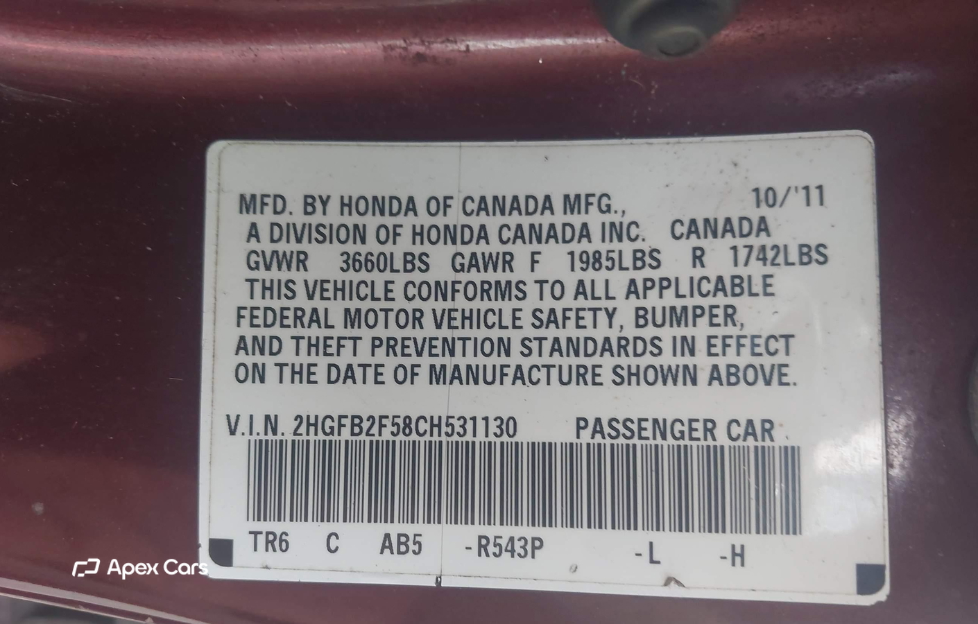 Honda Civic 2012