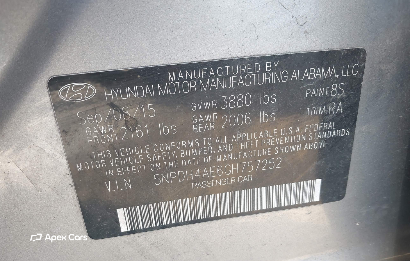 Hyundai Elantra 2016
