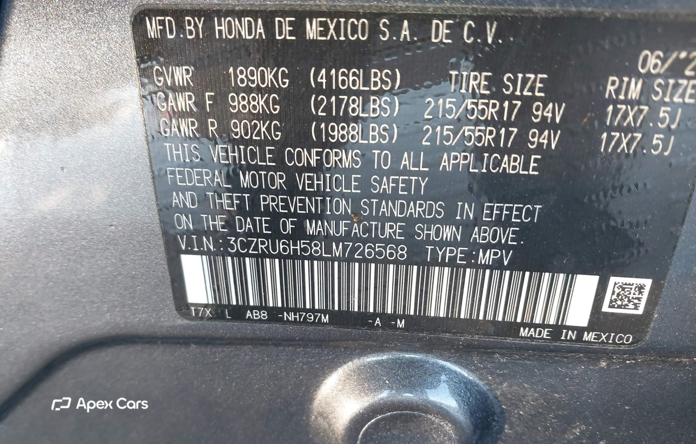 Honda HR-V 2020
