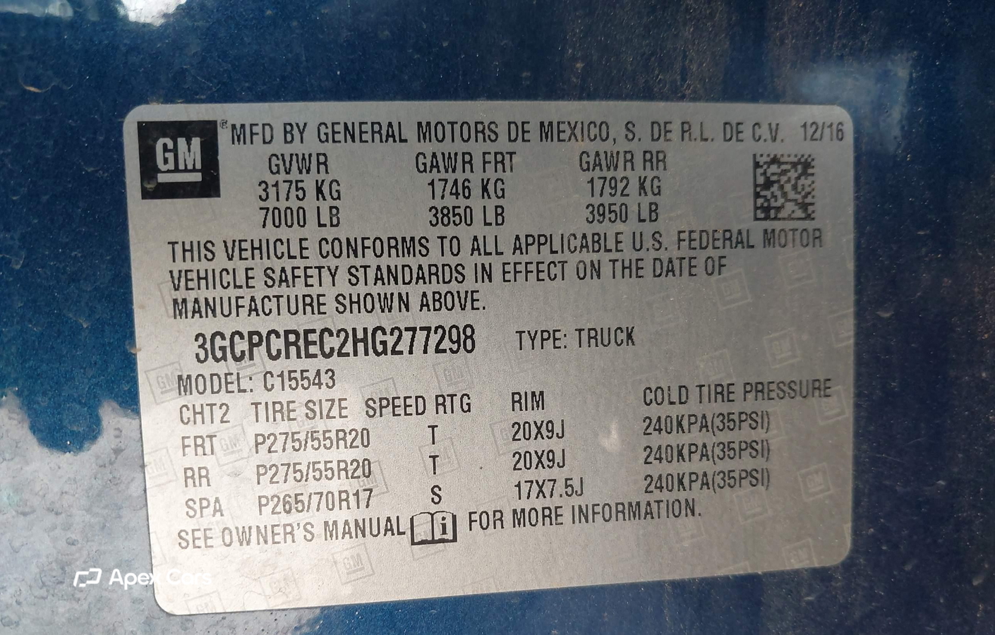 Chevrolet Silverado 2017