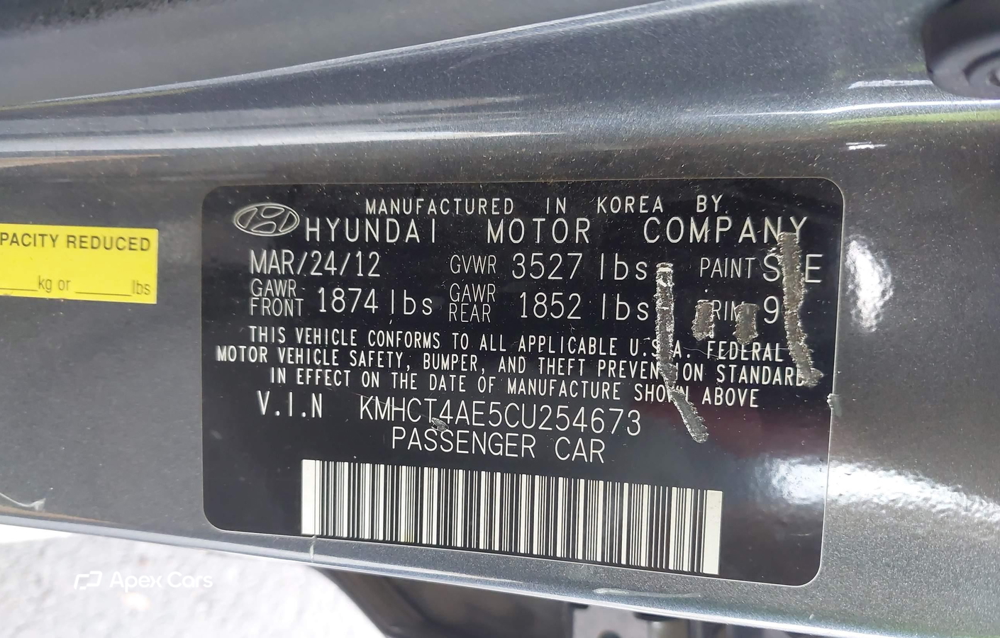 Hyundai Accent 2012