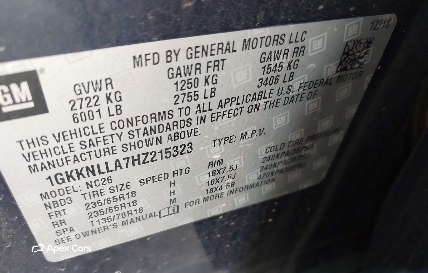 GMC Acadia 2017