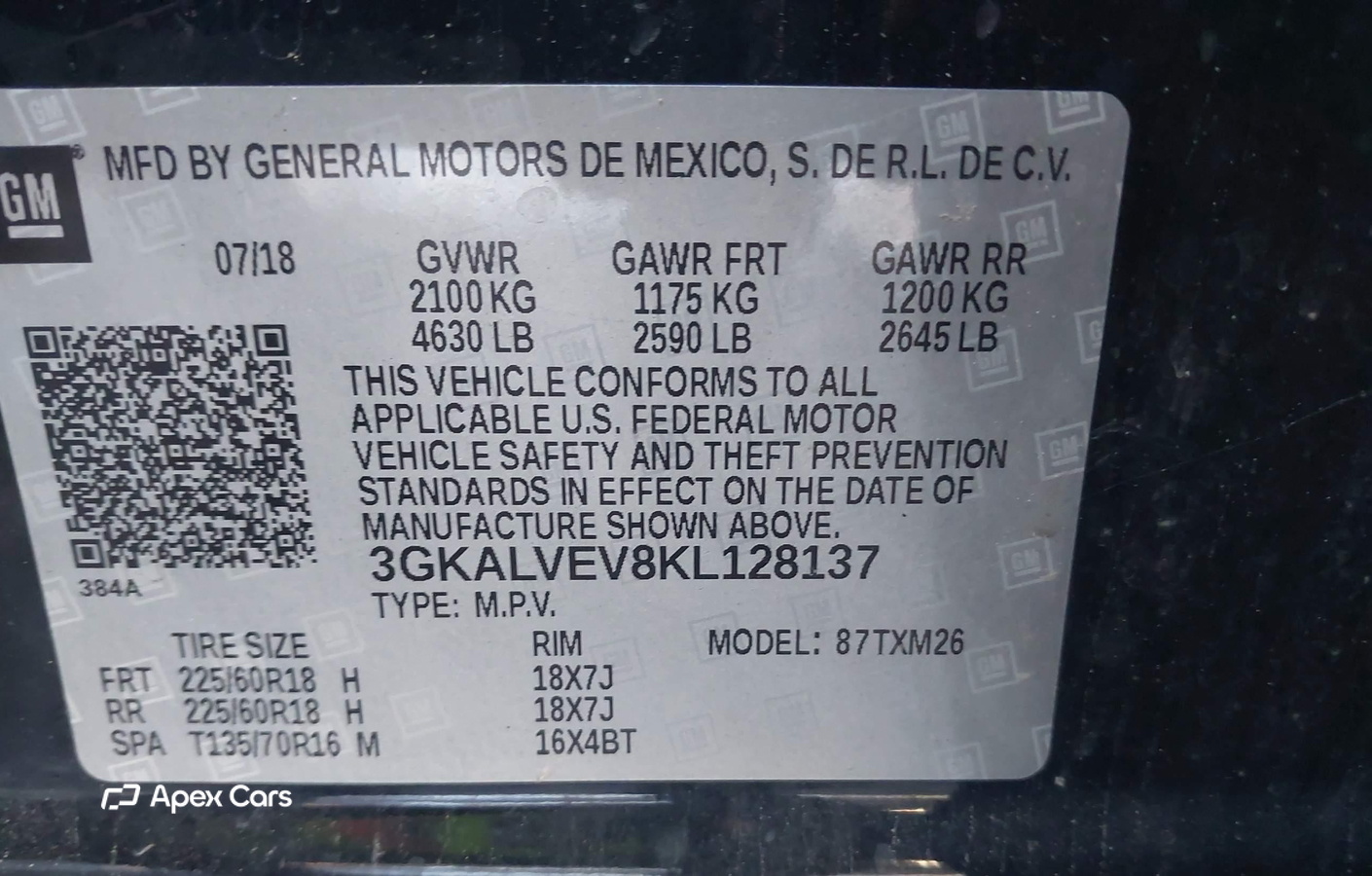 GMC Terrain 2019