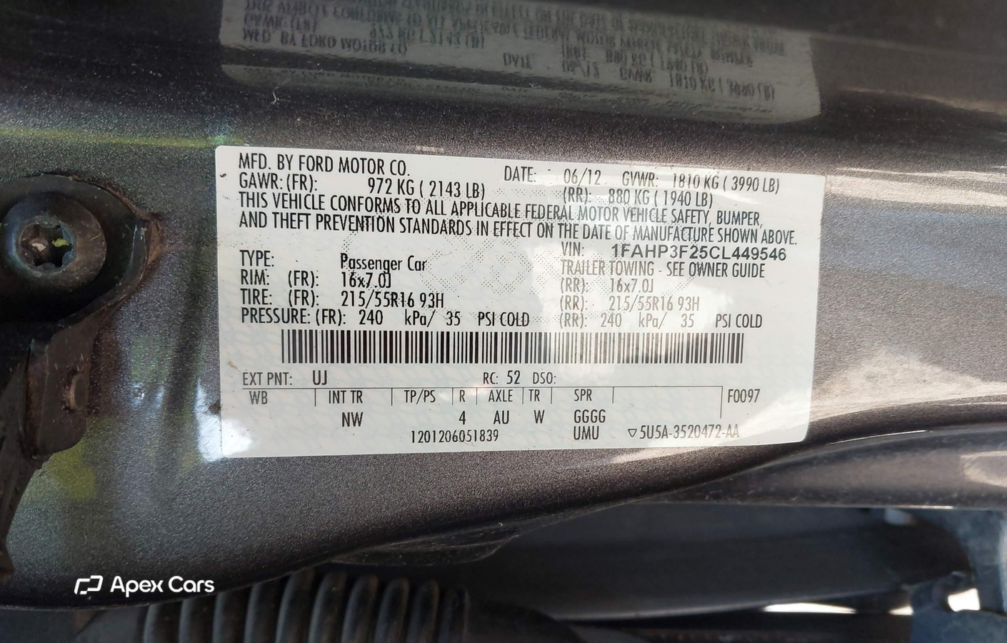 Ford Focus 2012