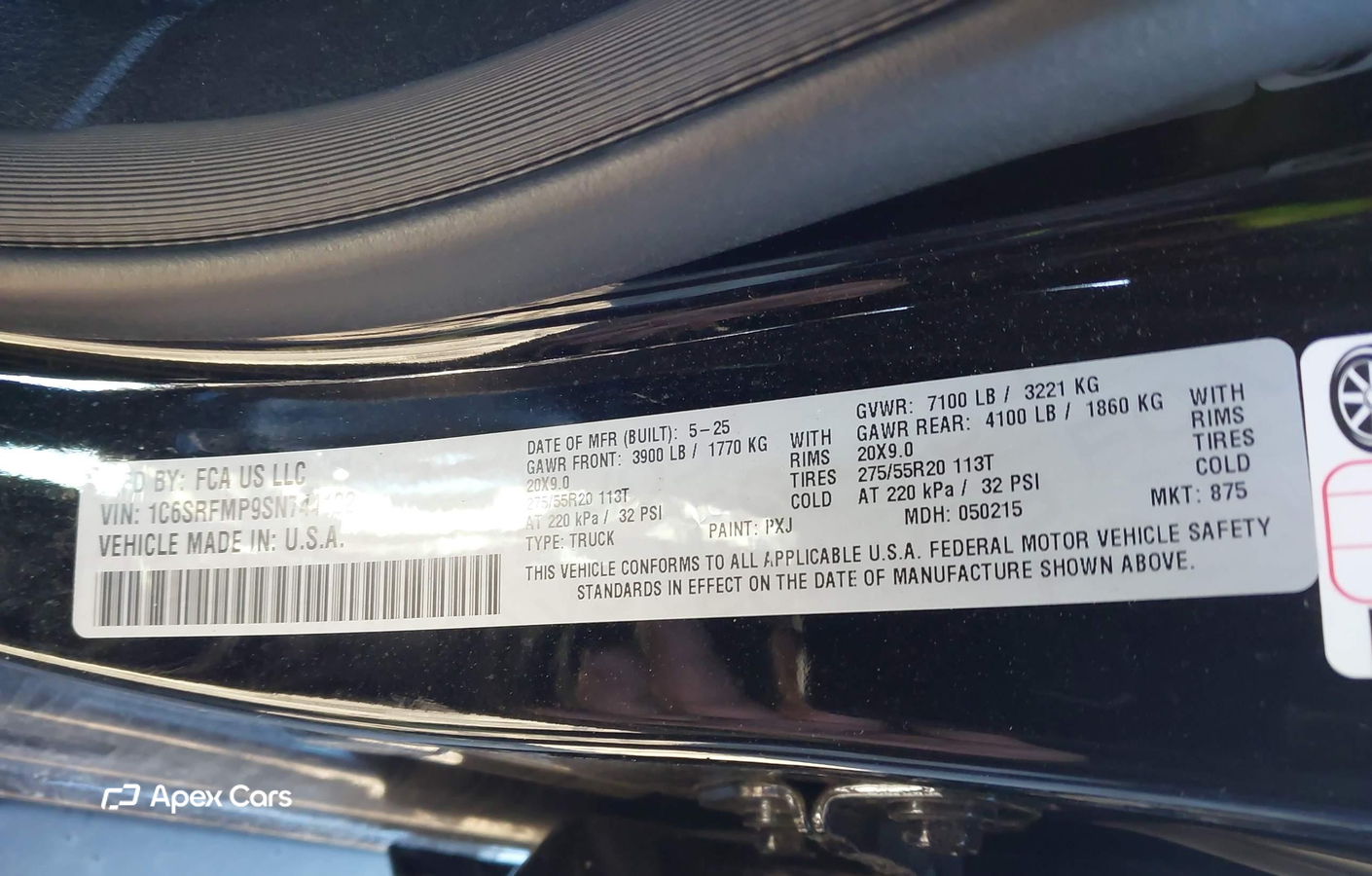 RAM 1500 2025