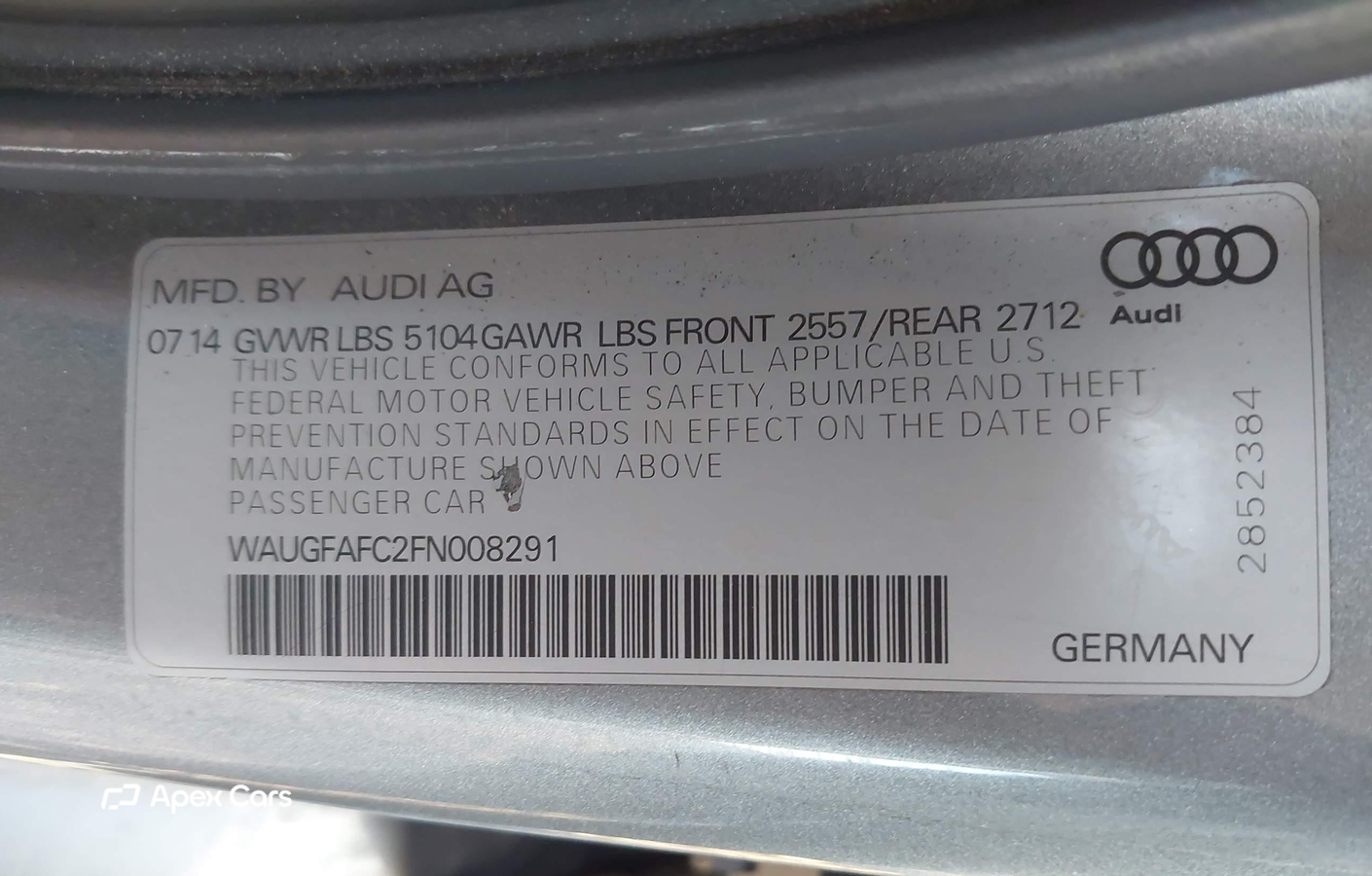 Audi A6 2015