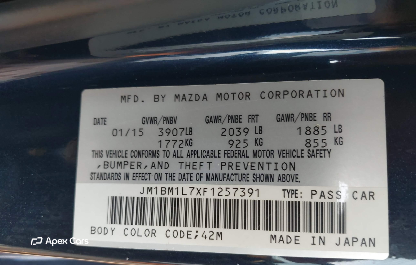 Mazda 3 2015