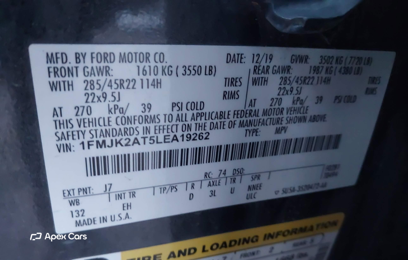 Ford Expedition 2020