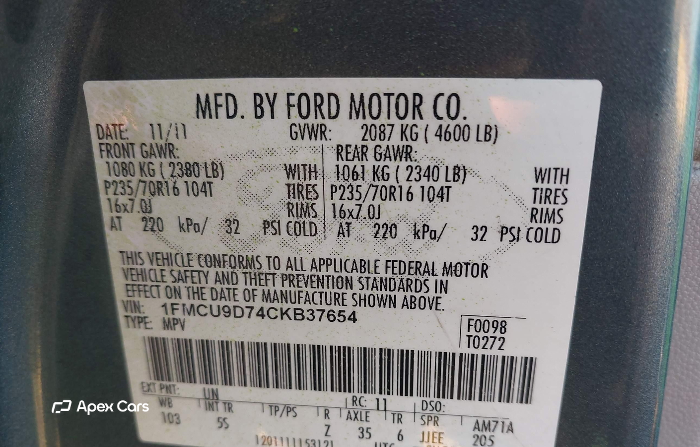 Ford Escape 2012
