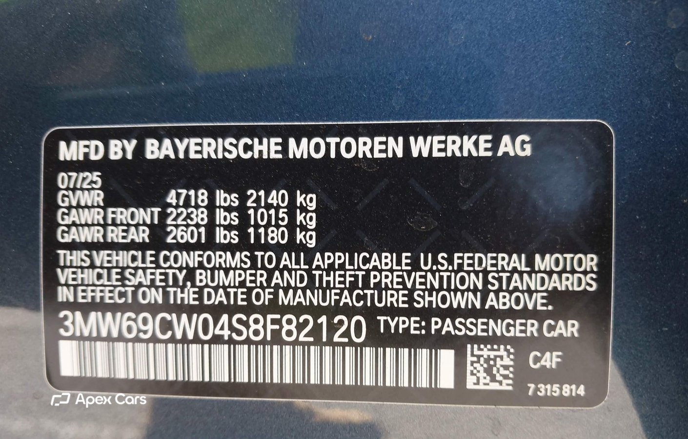 BMW Series 3 2025